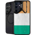 Ivory Coast Flag Distressed Galaxy S25 Kickstand Case